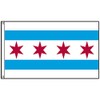 City of Chicago Flag (5 ft. x 8 ft.)