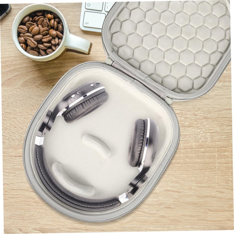 jojofuny Portable Headset Carrying Case for Storage Bag Auto Sleep
