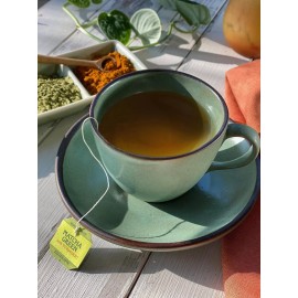 Bigelow Matcha Green Tea with Turmeric 108 Tea Bags Pack of 6 Gluten Free