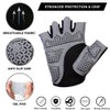 FDX All Day Half Finger Cycling Gloves - Gel Padded,