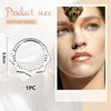 Goiern 16G Flower Nose Piercing Ring Daith Hoop Piercing Earring