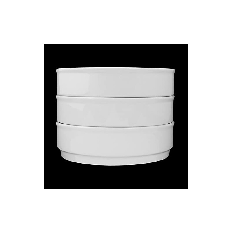 Holst Porzellan GVE 080 Stew Bowl 0.80 L Stackable White