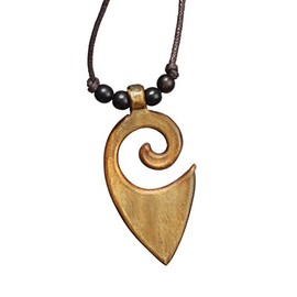 Felex Anoki Leather Necklace Surfer Necklace Indian Jewellery Friendship Necklace Handmade Chain Fully Adjustable, ebony