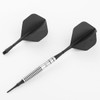 HRLORK Dart Flights Integrated Dart Flights and Dart Shafts Black