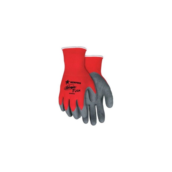 MCR Safety N9680L Ninja Flex Latex Coated Palm Gloves -
