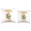 Gardening Is Easy Funny Dandelion Lazy Gardener Throw Pillow
