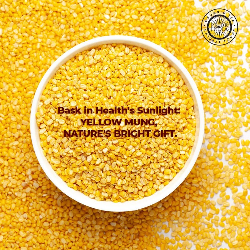 Pride Of India - Indian Split Yellow Mung Lentils -