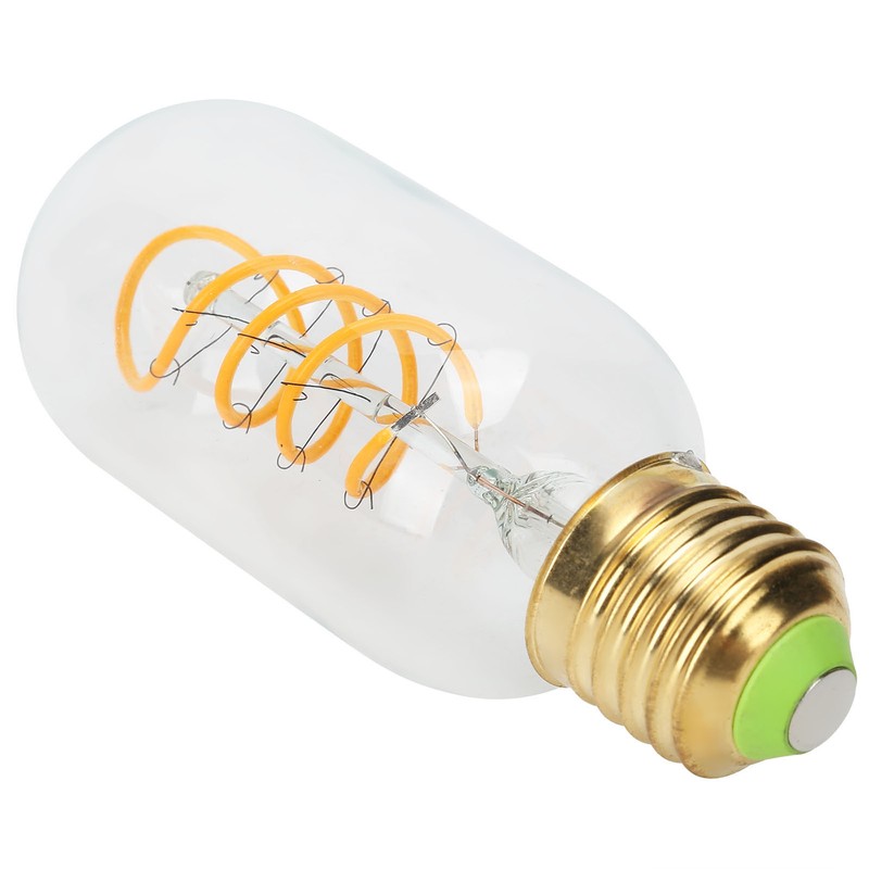 LED Bulb Double Spiral Antique Flexible Filament Retro Decoration E27