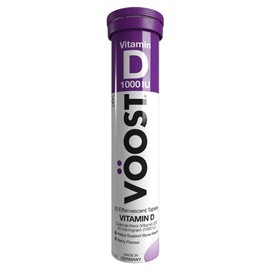 Voost Vitamin D 1000IU Effervescent Tab - Berry X 20