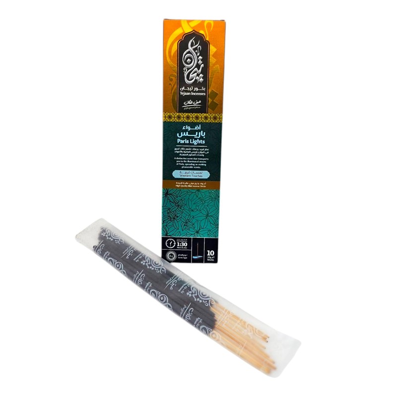 Tejaan Incense - Paris Lights - 90 Minutes Burn Time,
