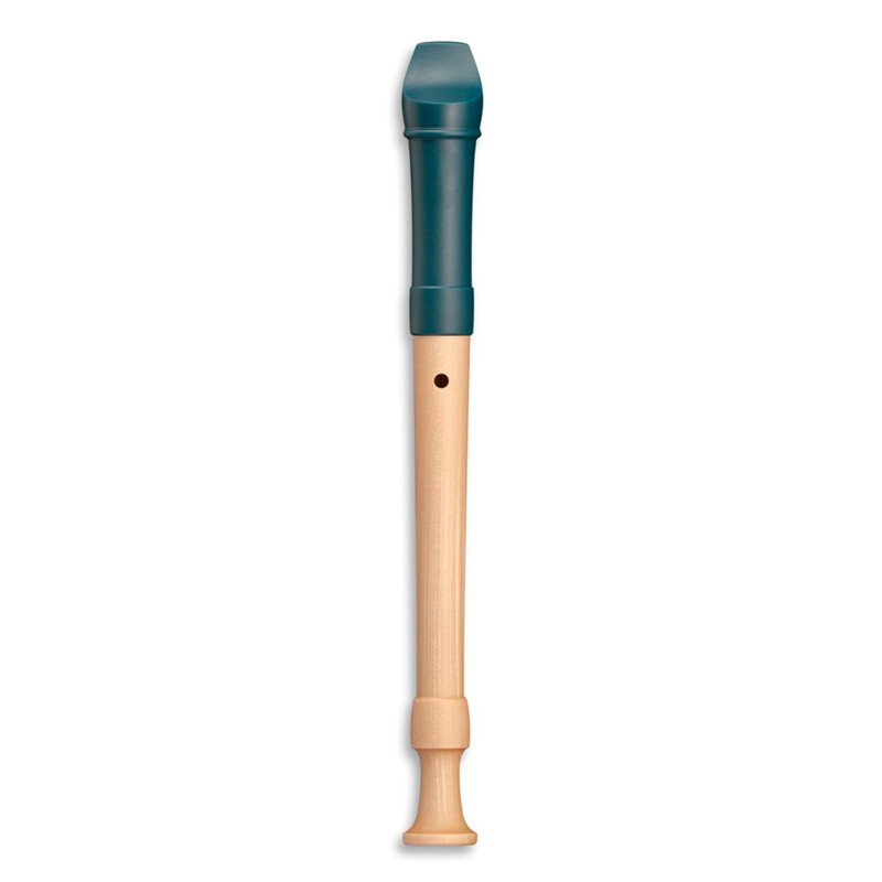 Mollenhauer 17313 Fipple Soprano Recorder, Dege, Sea Blue, German Single