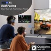 Bluetooth Transmitter Receiver with Airplane Adapter: Wireless Audio Transmitter for