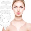 11 Piezas De Silicona Facial Antiarrugas Parche Se Puede Reu