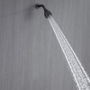 TECHZM High Pressure Shower Head 3 Settings Fixed Showerhead 2.5