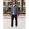 Cotrasen Men’s Down Jacket Warm Puffer Jacket for Men Winter