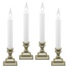 612 Vermont LED Battery Operated Window Candles with Timer, Bright