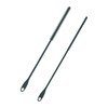 2pcs Silicone Straw Brushes, 6mm+8mm Extra Long Straw Cleaning Brush