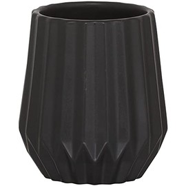 Sealskin Arte Tumbler, Ceramic, Black, 9.1 x 10 x 9.1 cm