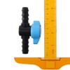 Fudeshe 5Pcs in-Line Barbed Ball Valve,Barb Crimp,16mm Shut-Off Switch,Hose Barb