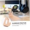 jojofuny 2pcs Aluminium Alloy Watch Charging Stand Holder Gold Convenient