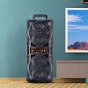 Dazone 3000W Portable Party Bluetooth speaker Dual 6.5" Loud Speaker