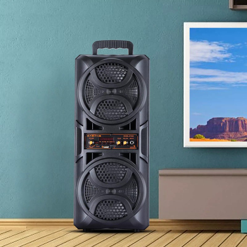 Dazone 3000W Portable Party Bluetooth speaker Dual 6.5" Loud Speaker