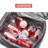 FlowFly Insulated Lunch Bag Adult Lunch Box Large Tote Double
