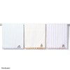 Towel Museum 43-0072150 Mofusand Striped Face Towel, Purple, Rabbit Cat