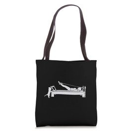 Pilates cat Reformer Pilates Tote Bag