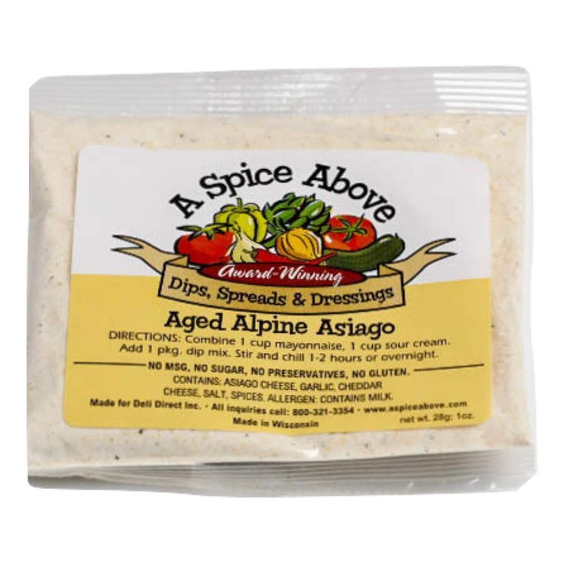A Spice Above 8 Pack Variety of Dips, Gluten Free,