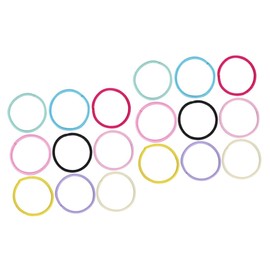 TOVINANNA 6sets Hair Ropes for Boys and Girls Girls High Stretchy Hair Ties No Damage Elastic Bands for Ponytails and Braids