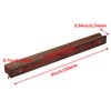 Savagrow 10pcs Walnut Wood Cabinet Solid Pulls 7.56" Hole Center