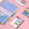 Ruksifg 960 Sheet/Set Morandi Translucent Sticky Notes, 3 x 3