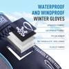 Waterproof & Windproof Winter Gloves for Men & Women, Touchscreen