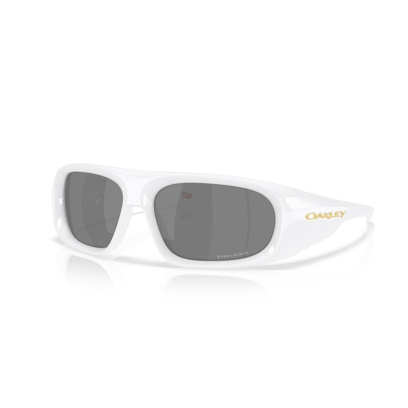 Oakley OO9491 Belleville Sunglasses, Pearl White/Prizm Black, 61 mm