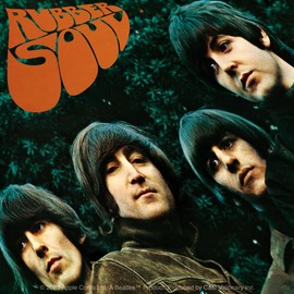 The Beatles Rubber Soul Album Sticker