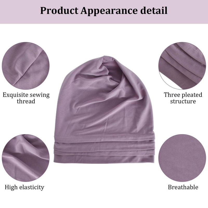 Wisebom Women's Chemo Hat, Thin Beanie Hat, Chemo Hat, Soft,