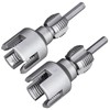 Pipe Threading Tool Set, 2 PCS Alloy Manual Pipe Threader