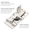 Chibery 2 Pack Tip Out Tray Hinges, Scissor Hinges for