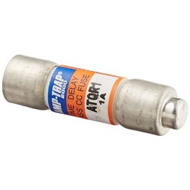 Mersen ATQR Time-Delay/Class CC Small-Dimension Fuse, 600VAC/300VDC, 200kA AC/100kA DC, 1 Ampere, 13/32" Diameter x 1-1/2" Length