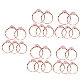 FOMIYES 5sets Moonstone Ring for Women Engagement Jewelry Lightweight and Comfortable Present for Birthdays and Anniversaries 5pcs*5