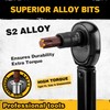 31-Piece Torx Bit Socket Set: Premium CR-V & S2 Alloy