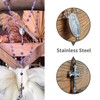 LinZengYo 6mm Stone rosary beads catholic