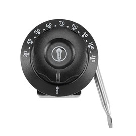 sourcing map 1NO 1NC 250V 16A 30-110C Temperature Control Switch Capillary Thermostat for Oven Fridge Heater 2 m with 2 Screws and 3 Crimp Terminals