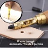 Wjelet Adjustable Screw Hole Punch, Precision Leather Screw Punch Tool