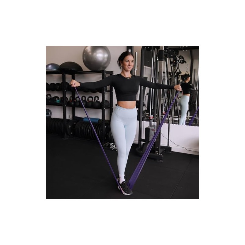 Fitness-Mad Latex Free Resistance Bands | Elastic Exercise Band in