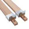 Btibpse Wooden Drawer Slides 16 Inches Classic Wood Center Guide
