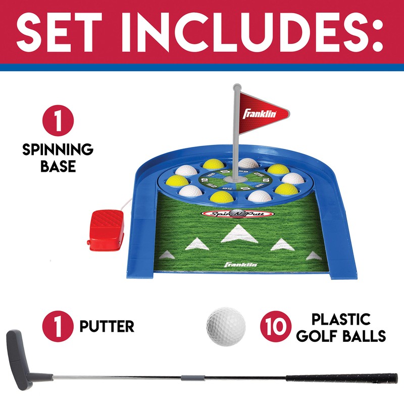 Franklin Sports Spin N Putt Golf Game