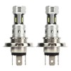 2 Pcs 100W H4 LED Motorcycle Headlight Bulb 360 Degree