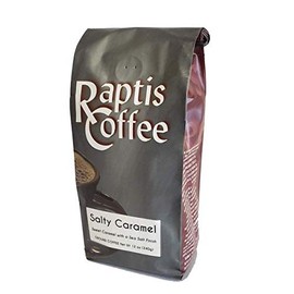 Raptis Coffee Roasters Salty Caramel Ground Coffee 12oz bag